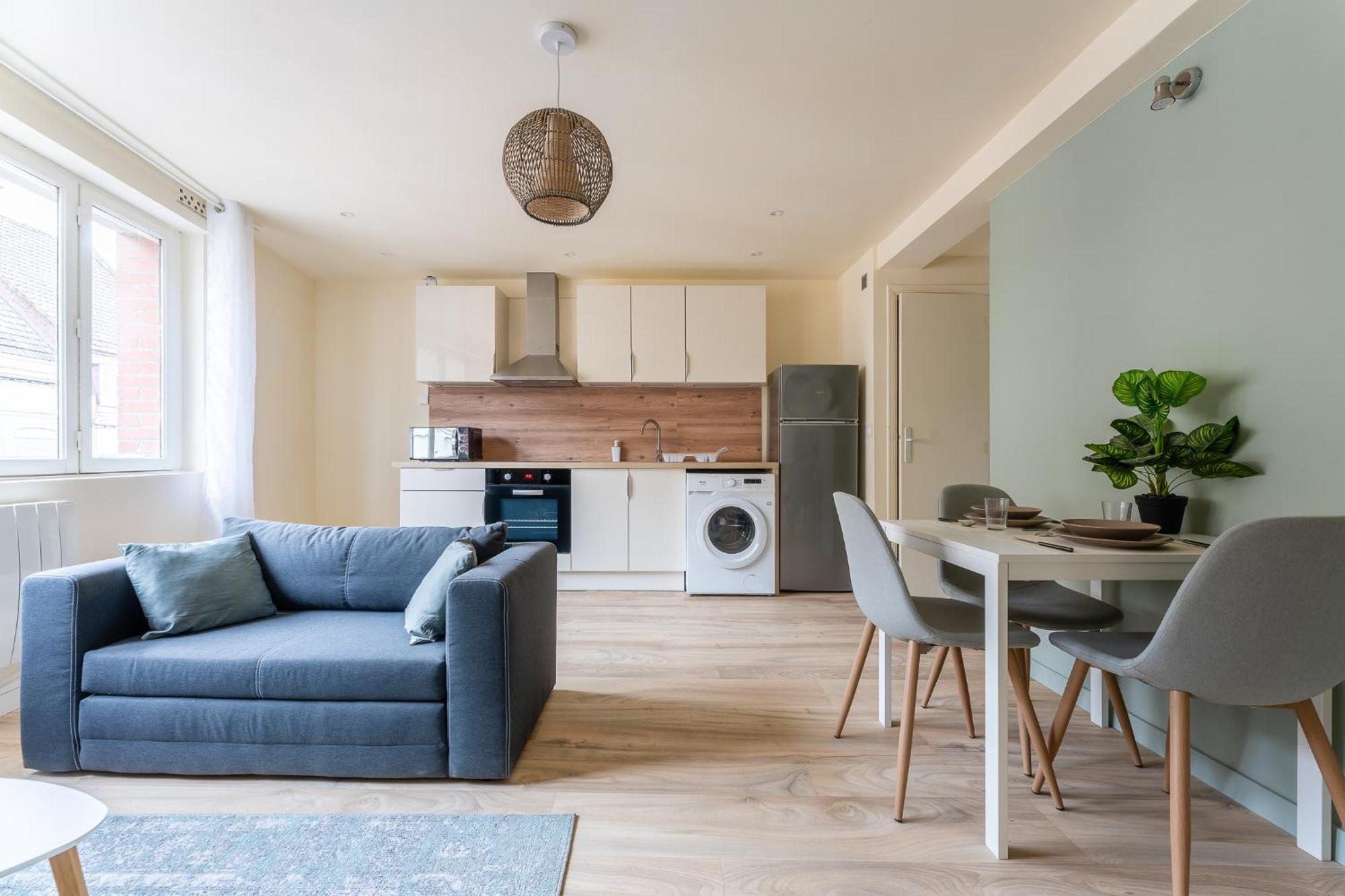 Le Chic - Appartement Elegant & Cosy En Hyper-Centre De 두에 외부 사진